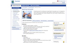 
                            13. Trinidad and Tobago - Banking Accounts - RBC Royal Bank