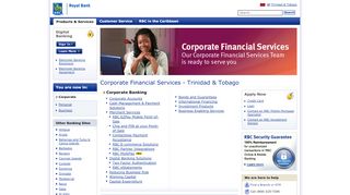 
                            12. Trinidad and Tobago - Corporate Banking - RBC Royal Bank