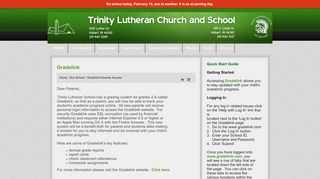 
                            7. Trinity Lutheran Church and School | Gradelink