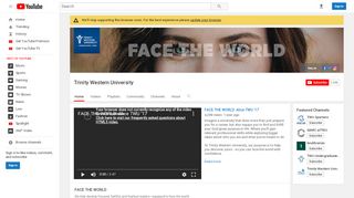 
                            9. Trinity Western University - YouTube