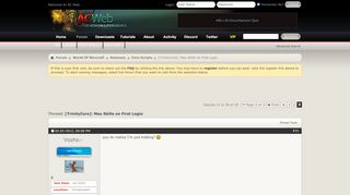 
                            11. [TrinityCore]: Max Skills on First Login - Page 3 - AC Web