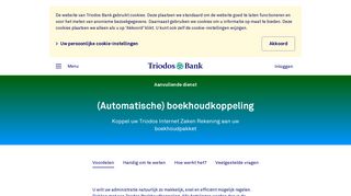 
                            12. Triodos Boekhoudkoppeling | Triodos Bank