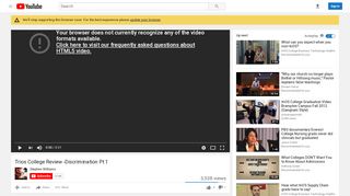 
                            1. Trios College Review -Discrimination Pt 1 - YouTube