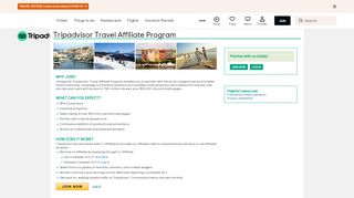 
                            5. TripAdvisor Travel Affiliate Program