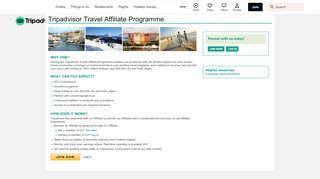 
                            2. TripAdvisor Travel Affiliate Programme