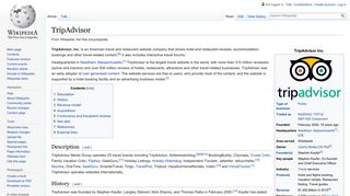 
                            13. TripAdvisor - Wikipedia