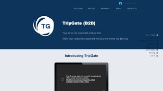 
                            2. TripGate (B2B CBT) - CEE Travel Systems