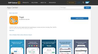 
                            5. TripIt - SAP Concur App Center