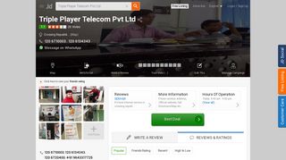 
                            3. Triple Player Telecom Pvt Ltd, Crossing Republik - TPTL Corporate ...