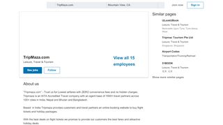 
                            11. TripMaza.com | LinkedIn