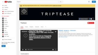 
                            11. Triptease - YouTube