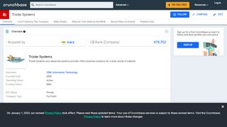 
                            7. Tristar Systems | Crunchbase