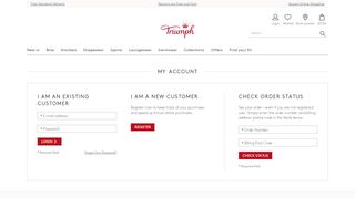 
                            1. Triumph Online Shop - Login