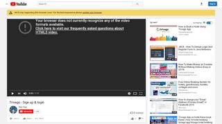 
                            5. Trivago - Sign up & login - YouTube