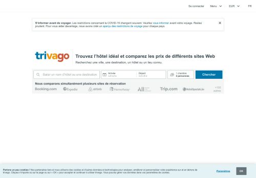 
                            4. trivago.be - Comparer les prix des hôtels dans le monde entier