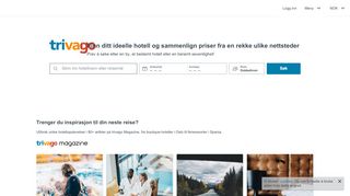 
                            4. trivago.no – Sammenligning av hotellpriser fra hele verden