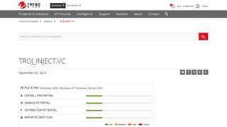 
                            12. TROJ_INJECT.VC - Threat Encyclopedia - Trend Micro USA