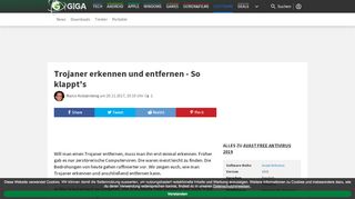 
                            5. Trojaner erkennen und entfernen – So klappt's – GIGA