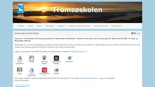 
                            8. Tromsøskolen : Skoleavtalen fra MV-Nordic.