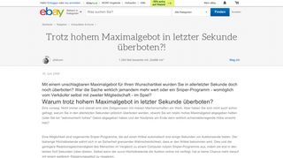 
                            10. Trotz-hohem-Maximalgebot-in-letzter-Sekunde-ueberboten - eBay