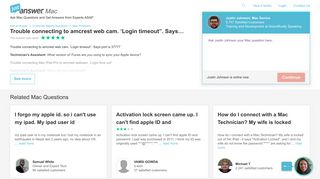 
                            2. Trouble connecting to amcrest web cam. 'Login timeout”. Says port is ...