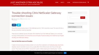 
                            5. Trouble shooting Citrix NetScaler Gateway connection issues – Just ...