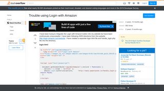 
                            10. Trouble using Login with Amazon - Stack Overflow