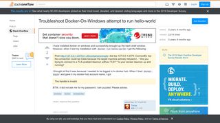 
                            8. Troubleshoot Docker-On-Windows attempt to run hello-world - Stack ...