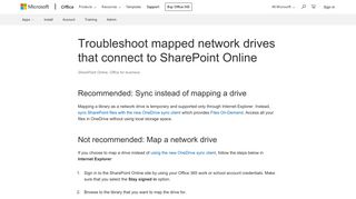 
                            7. Troubleshoot mapped network drives that connect to SharePoint ...