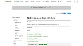 
                            9. Troubleshoot Netflix app | Xbox 360 - Xbox Support