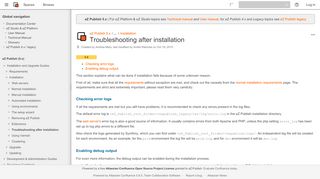 
                            4. Troubleshooting after installation - eZ Publish 5.x - eZ Documentation