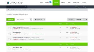 
                            9. Troubleshooting and Bug Reports - Simplify3D User Forum