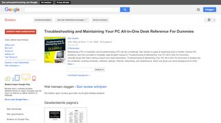 
                            10. Troubleshooting and Maintaining Your PC All-in-One Desk Reference ...