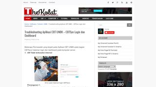 
                            12. Troubleshooting Aplikasi CBT UNBK – CBTSyn Login dan Dashboard ...