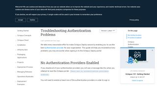 
                            10. Troubleshooting Authentication Problems - Octopus Deploy