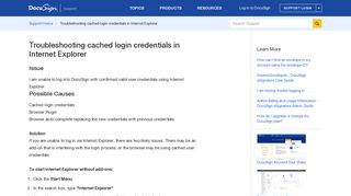 
                            10. Troubleshooting cached login credentials in Internet Explorer ...