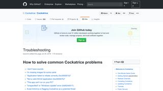 
                            7. Troubleshooting · Cockatrice/Cockatrice Wiki · GitHub
