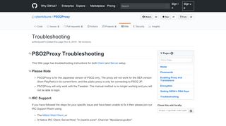 
                            9. Troubleshooting · cyberkitsune/PSO2Proxy Wiki · GitHub
