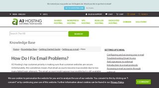 
                            8. Troubleshooting Email Access - A2 Hosting