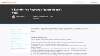 
                            8. Troubleshooting Eventbrite's Facebook feature | Eventbrite Help ...