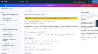 
                            12. Troubleshooting for accessing IBM Cloud