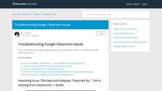 
                            12. Troubleshooting Google Classroom Issues – GoGuardian Help Center