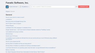 
                            6. Troubleshooting Sync - Fanatic Software, Inc. Support