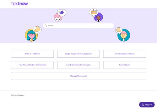 
                            3. Troubleshooting – TextNow Support