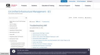 
                            5. Troubleshooting UMP - CA Unified Infrastructure Management - 8.5 ...