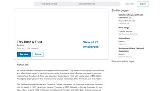 
                            11. Troy Bank & Trust | LinkedIn