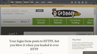 
                            4. Troy Hunt: Your login form posts to HTTPS, but you blew it when you ...