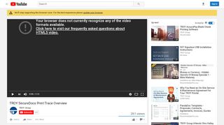
                            11. TROY SecureDocs Print Trace Overview - YouTube