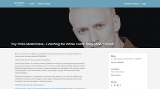 
                            10. Troy Yorke Masterclass - Coaching the Whole ... - Animas Connect