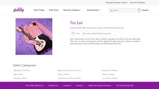 
                            12. Tru Luv | Zulily